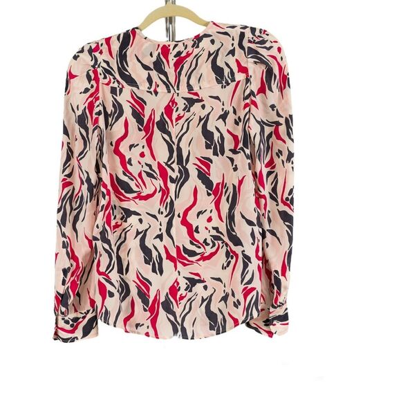 Isabel Marant multicolored blouse size 40 fits S/M - Picture 2 of 16